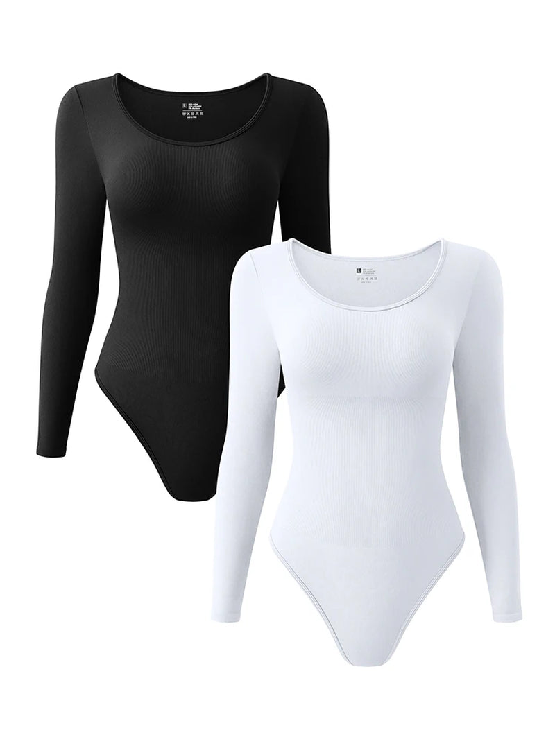 Women Sexy Long Sleeve Jumpsuits Yoga Sports Wear Bodysuit