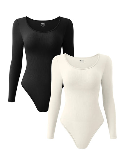 Women Sexy Long Sleeve Jumpsuits Yoga Sports Wear Bodysuit