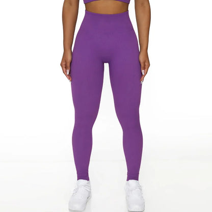Logo Female Activewear Yoga Bra Sports Bra High Waist Seamless Legging Gym Set Cotton Atheleisure Women Seamless Fitness Sets