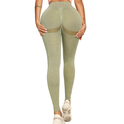 Seamless Compression Leisure Sportswear High Waist but Lift Women Activewear Sport Wholesale Yoga Pants Push up Gym Leggings