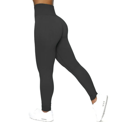 Logo Female Activewear Yoga Bra Sports Bra High Waist Seamless Legging Gym Set Cotton Atheleisure Women Seamless Fitness Sets