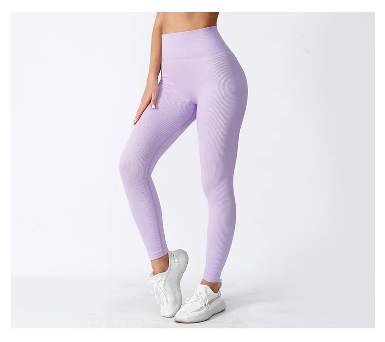 High Waist Women's for Tik Tok Yoga Leggings Hot GYM Activewear with Butt Lift Elastic Compression Scrunch Seamless Design
