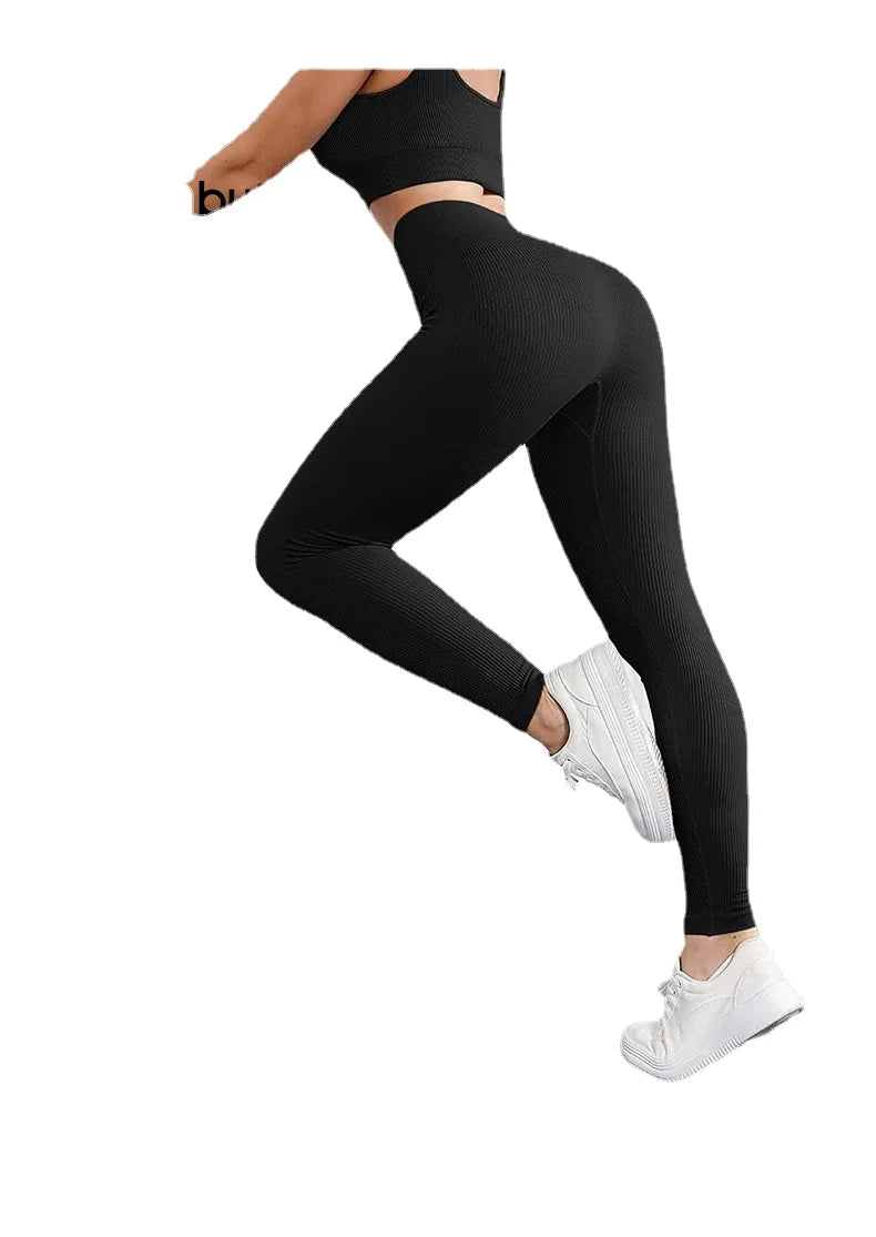 High Waist Women's for Tik Tok Yoga Leggings Hot GYM Activewear with Butt Lift Elastic Compression Scrunch Seamless Design