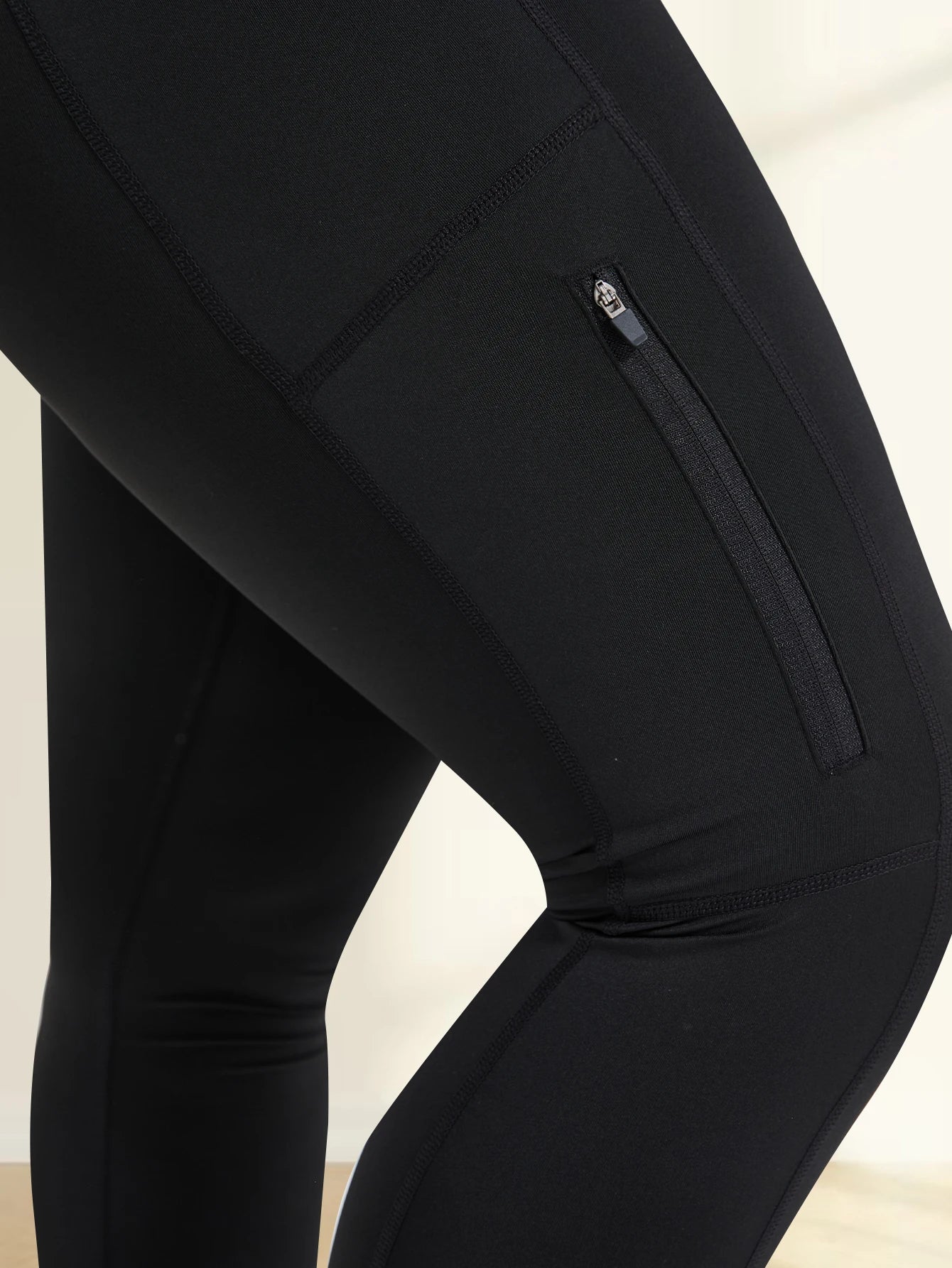 Plus Size Yoga Leggings With Zipper Pockets Activewear Women Gym Clothes Workout Sports Legging Gym Leggings Yoga Pants