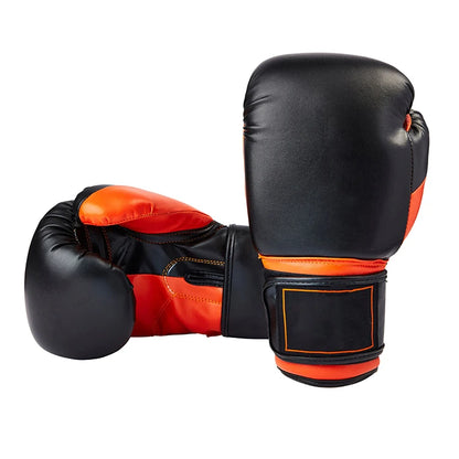Professional MMA Custom Boxing Gloves PU Leather Moisture Wicking Quick Drying Hook Loop Closure Training Sparring High Density