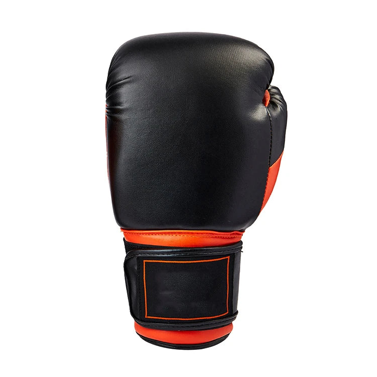 Professional MMA Custom Boxing Gloves PU Leather Moisture Wicking Quick Drying Hook Loop Closure Training Sparring High Density