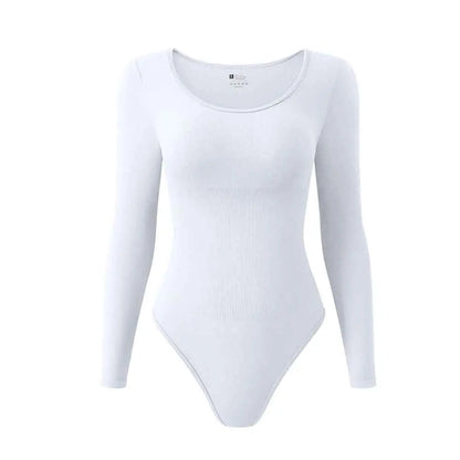 Women Sexy Long Sleeve Jumpsuits Yoga Sports Wear Bodysuit